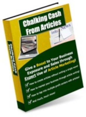 Product picture Chalking-cash-from-articles